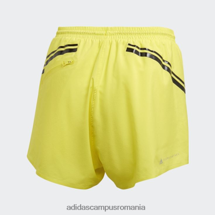 adidas campus romania șoc galben fashion by stella mccartney pantaloni scurți de alergare truepace unisex galben șoc J266N223600