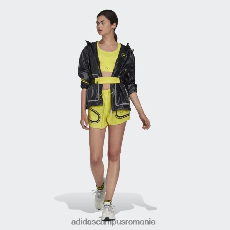 adidas campus romania șoc galben fashion by stella mccartney pantaloni scurți de alergare truepace unisex galben șoc J266N223600