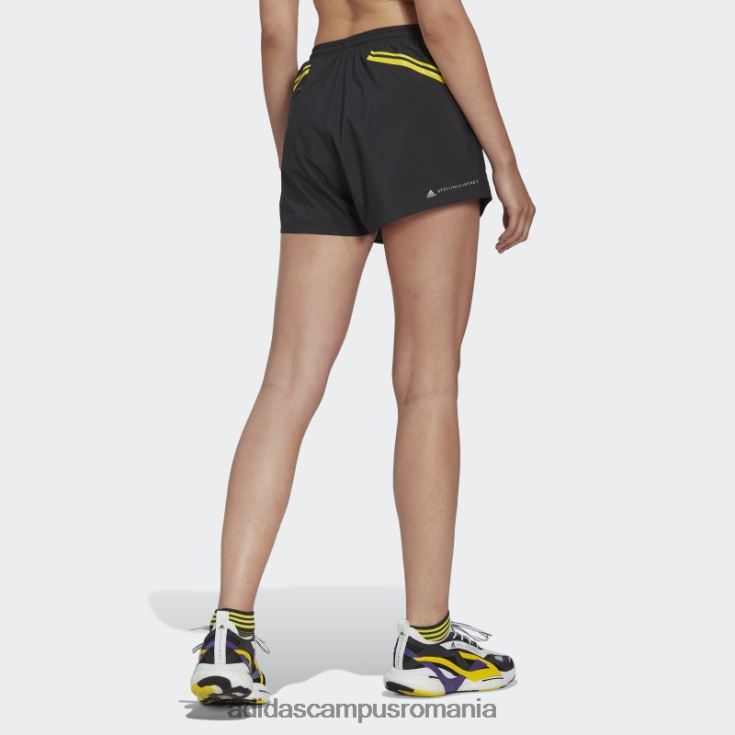 adidas campus romania pantaloni scurți de alergare negri de stella mccartney truepace fierbinți unisex negru/galben șoc J266N223634