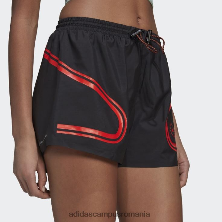 adidas campus romania pantaloni scurți de alergare negru fierbinți de stella mccartney truepace unisex negru J266N22489