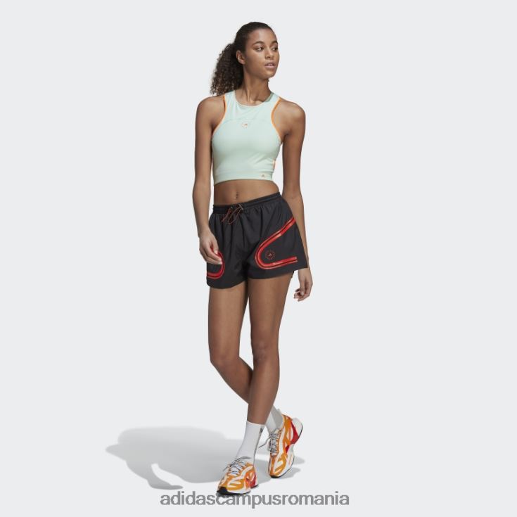 adidas campus romania pantaloni scurți de alergare negru fierbinți de stella mccartney truepace unisex negru J266N22489