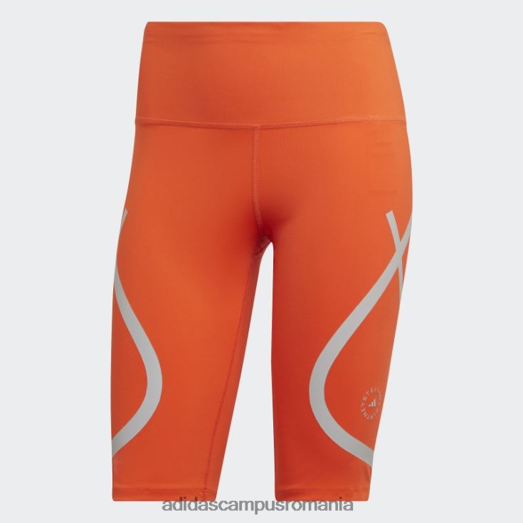 adidas campus romania pantaloni scurți de ciclism orange hot by stella mccartney truepace unisex portocale J266N223607