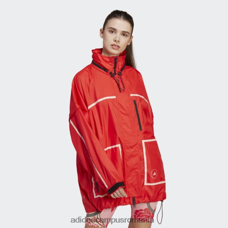 adidas campus romania roșu by stella mccartney truenature jachetă ambalabilă fierbinte unisex roșu J266N210163