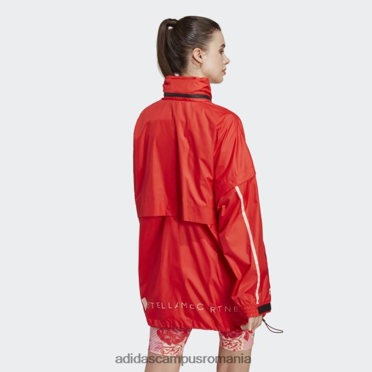 adidas campus romania roșu by stella mccartney truenature jachetă ambalabilă fierbinte unisex roșu J266N210163