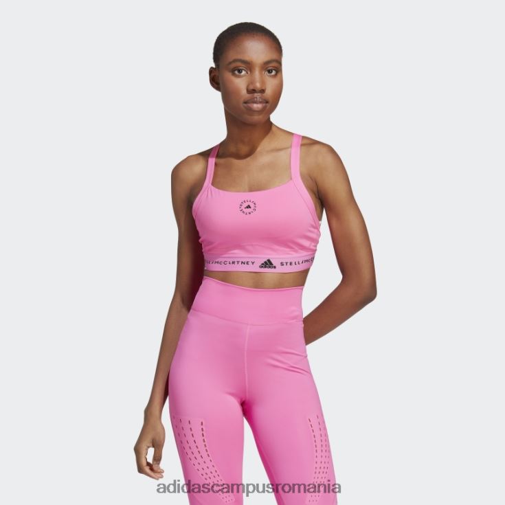 adidas campus romania roz de stella mccartney truepurpose mod sutien mediu suport unisex roz J266N216650