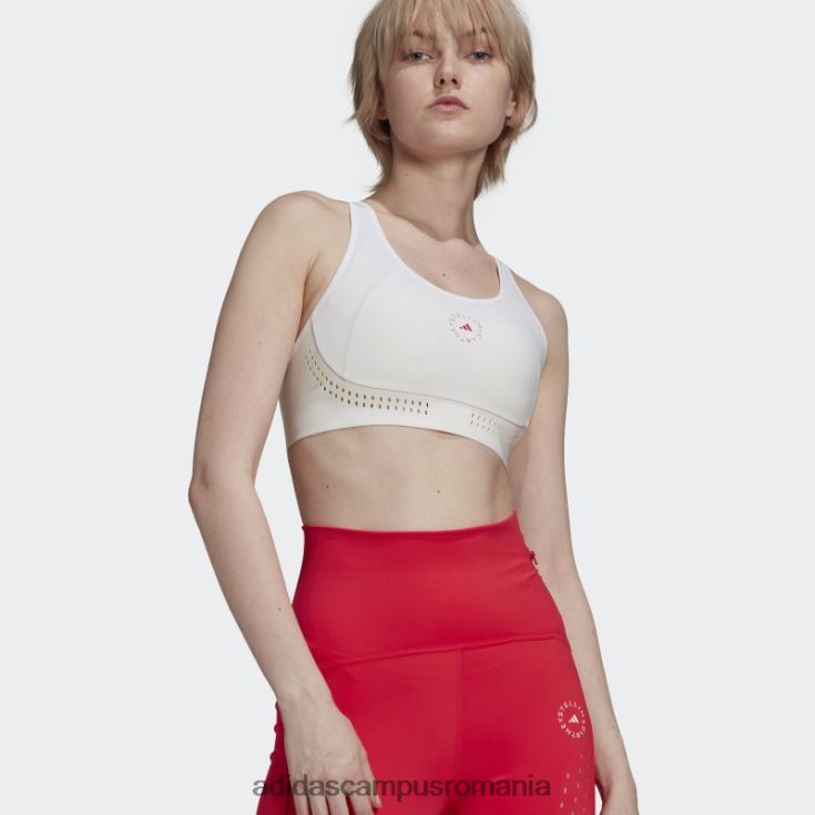 adidas campus romania sutien de susținere mediu truepurpose alb adidas unisex alb/roz J266N22619