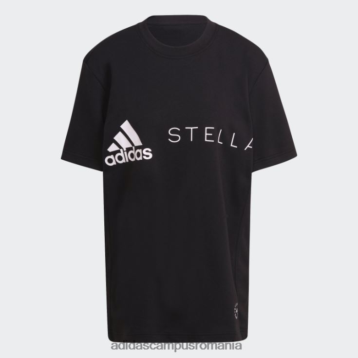 adidas campus romania tricou cu logo negru fashion by stella mccartney unisex negru J266N216592