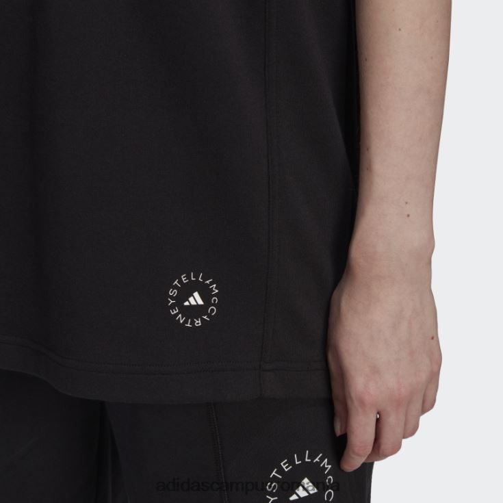 adidas campus romania tricou cu logo negru fashion by stella mccartney unisex negru J266N216592