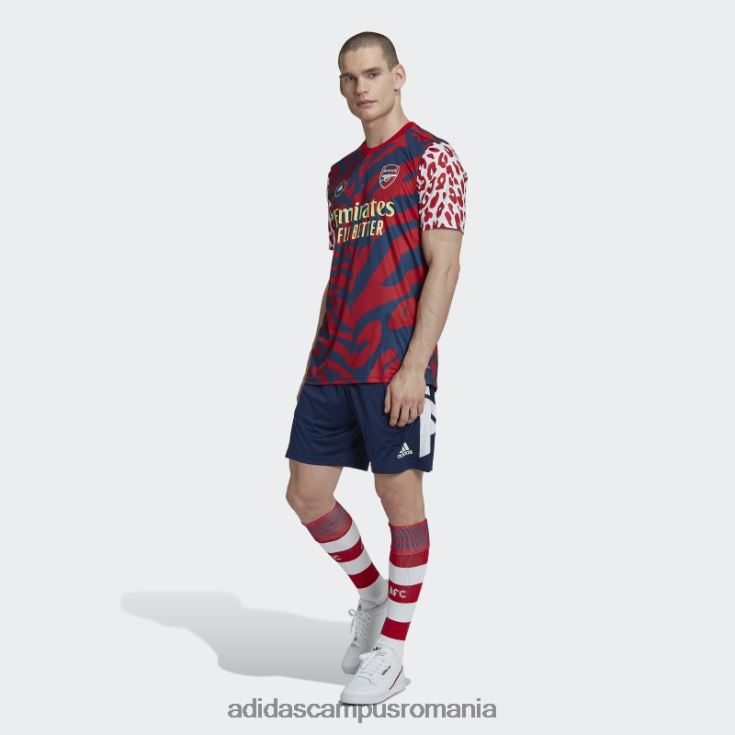 adidas campus romania tricou de pre-meci scarlet hot arsenal fc x by stella mccartney unisex stacojiu J266N21418