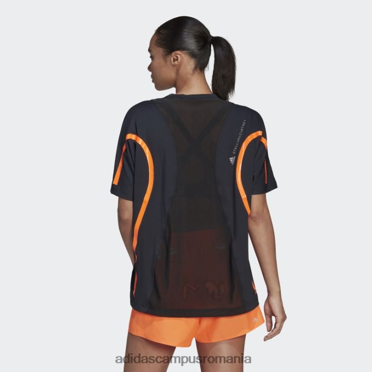adidas campus romania tricou negru de stella mccartney truepace running loose unisex negru J266N22354