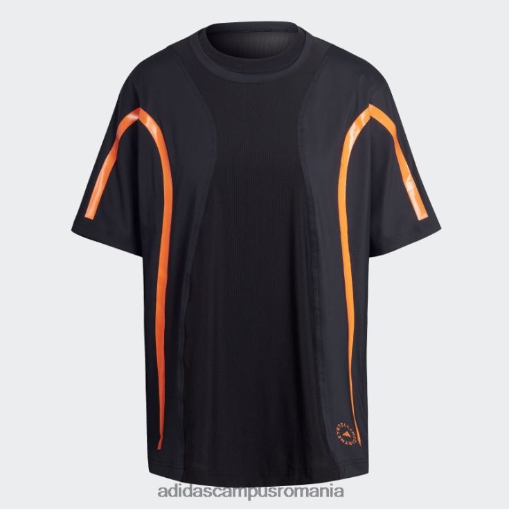 adidas campus romania tricou negru de stella mccartney truepace running loose unisex negru J266N22354