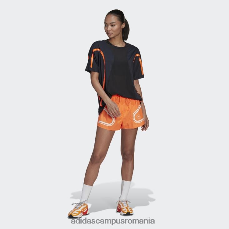 adidas campus romania tricou negru de stella mccartney truepace running loose unisex negru J266N22354