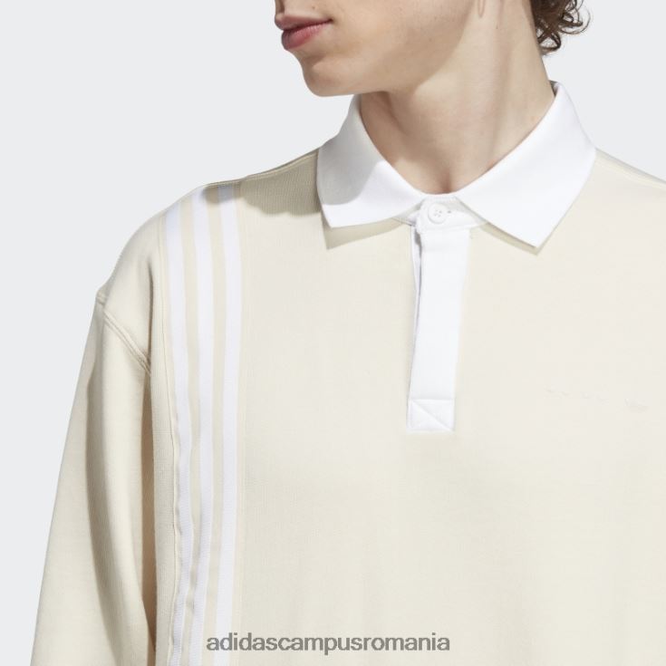 adidas campus romania tricou rugby cu mânecă lungă rifta metro alb unisex alb J266N214550