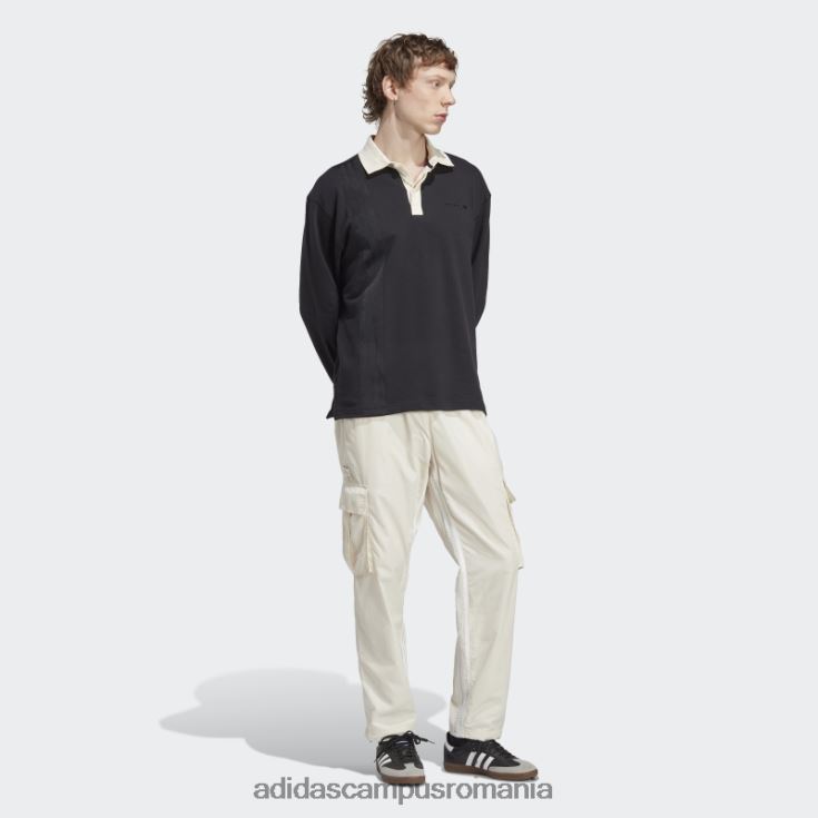 adidas campus romania tricou rugby cu mânecă lungă rifta metro negru fierbinte unisex negru J266N214467
