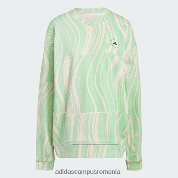 adidas campus romania verde de stella mccartney hanorac grafic truecasuals fierbinte unisex verde/roz fard de obraz J266N216681