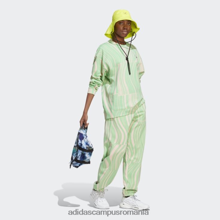 adidas campus romania verde de stella mccartney hanorac grafic truecasuals fierbinte unisex verde/roz fard de obraz J266N216681