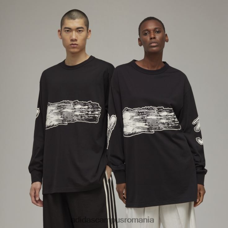 adidas campus romania tricou cu mânecă lungă cu logo grafic y-3 unisexJ266N26911