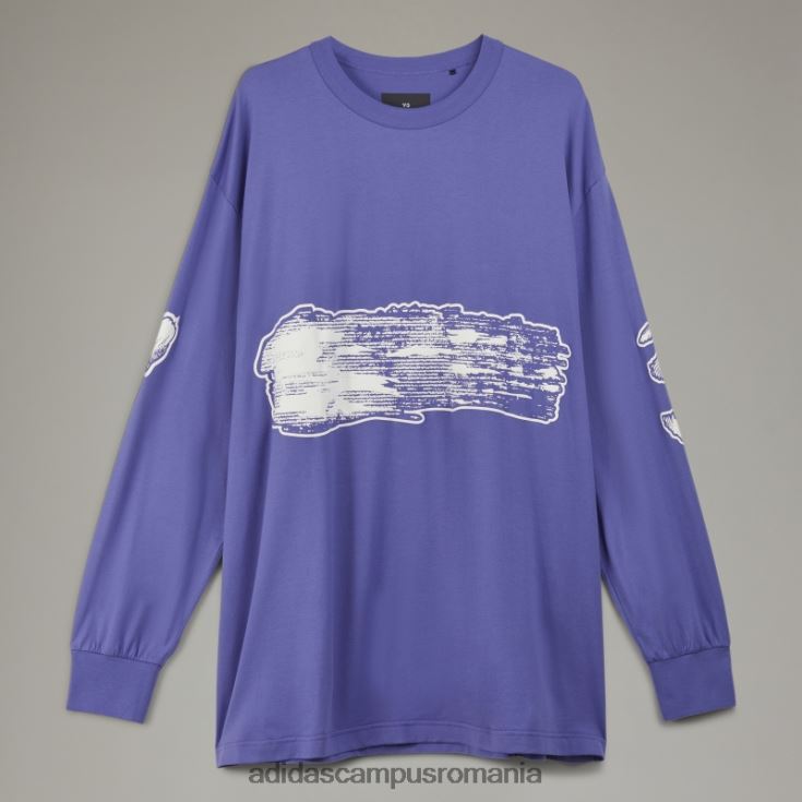 adidas campus romania y-3 tricou cu mânecă lungă cu logo grafic elegant unisexJ266N26899