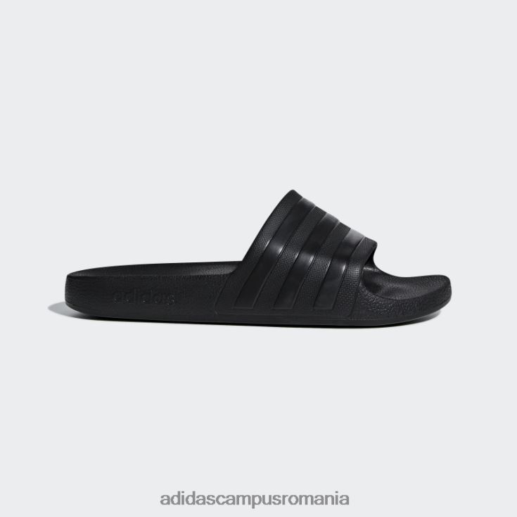 adidas campus romania diapozitive adilette black aqua unisex negru J266N24423