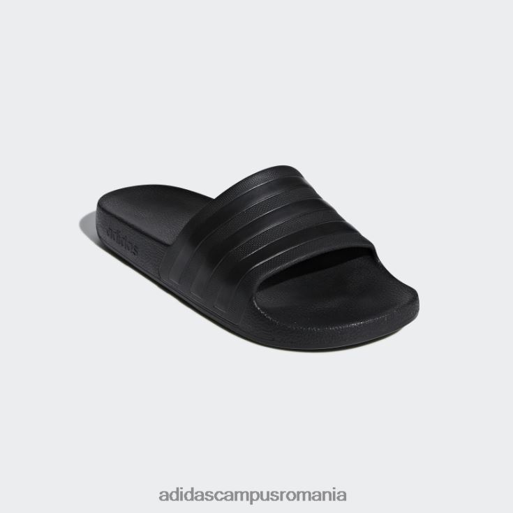 adidas campus romania diapozitive adilette black aqua unisex negru J266N24423