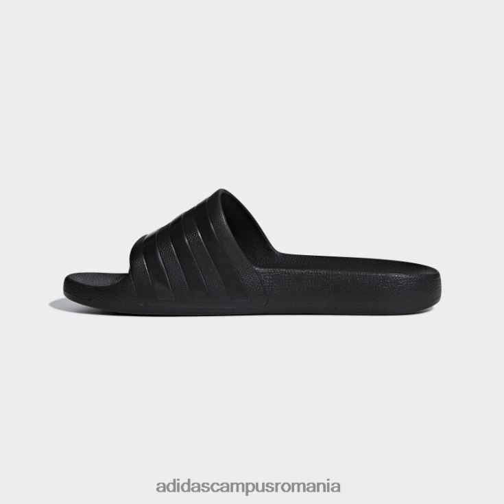 adidas campus romania diapozitive adilette black aqua unisex negru J266N24423