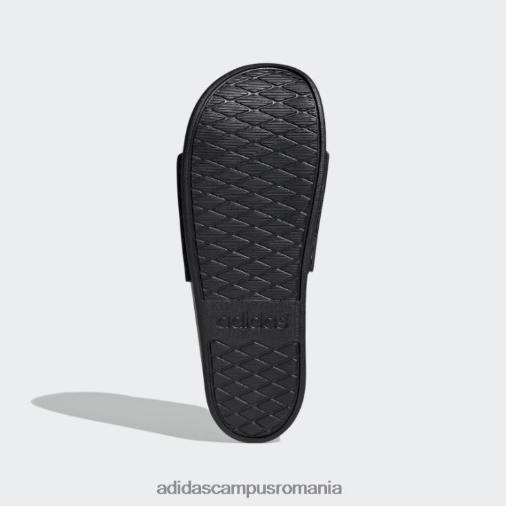 adidas campus romania diapozitive adilette comfort alb unisex alb negru J266N23929
