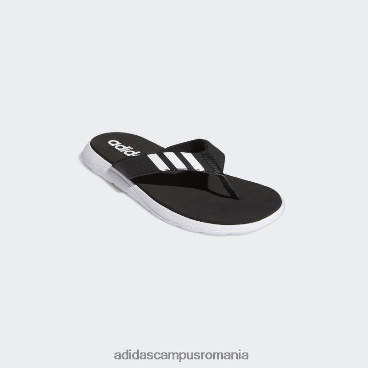 adidas campus romania flip-flops negri de confort adidas unisex alb negru J266N24347