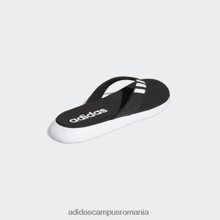 adidas campus romania flip-flops negri de confort adidas unisex alb negru J266N24347