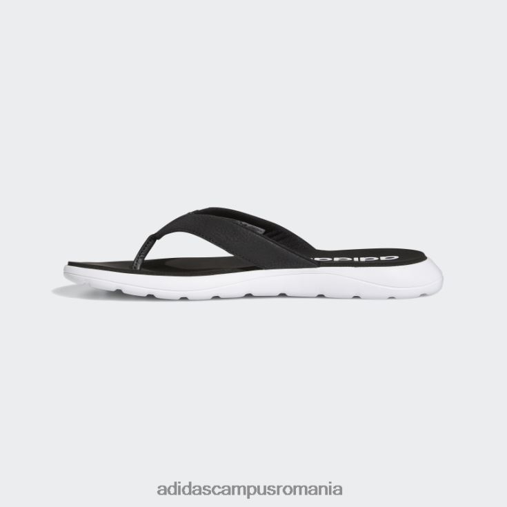adidas campus romania flip-flops negri de confort adidas unisex alb negru J266N24347