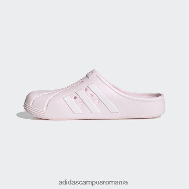adidas campus romania sabotii adilette roz unisex roz/alb J266N23841