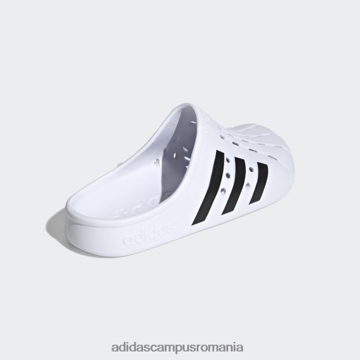adidas campus romania sabotii albi adilette unisex alb negru J266N23838