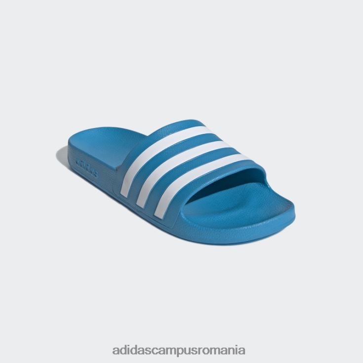 adidas campus romania sandale adilette aqua albastre adidas unisex albastru alb J266N24662
