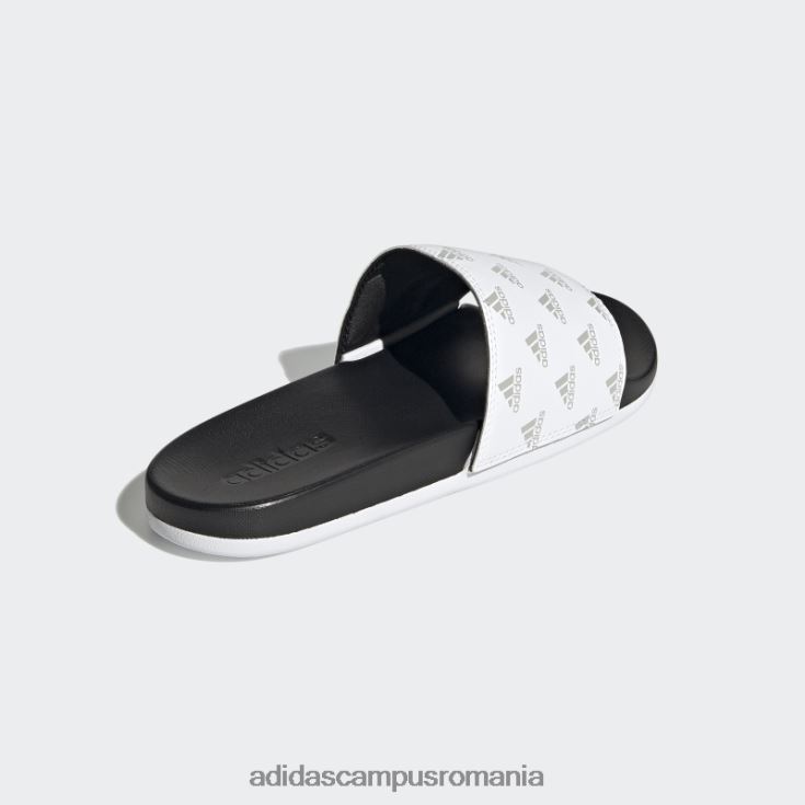 adidas campus romania sandale adilette comfort gri unisex alb/gri J266N24221