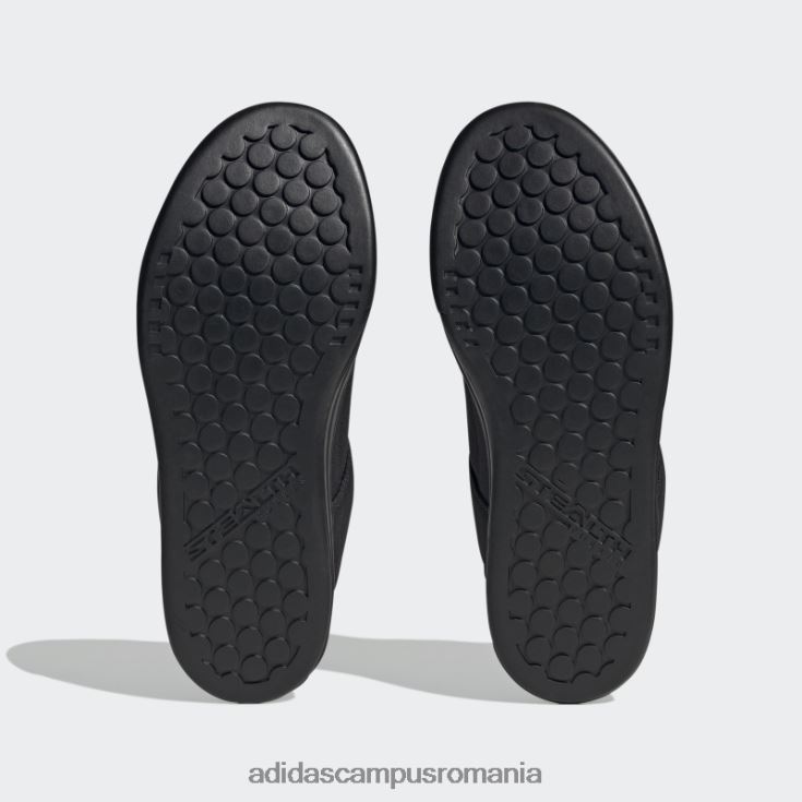 adidas campus romania Five Ten Freerider Canvas Mountain Bike pantofi negri unisex gri inchis J266N212776