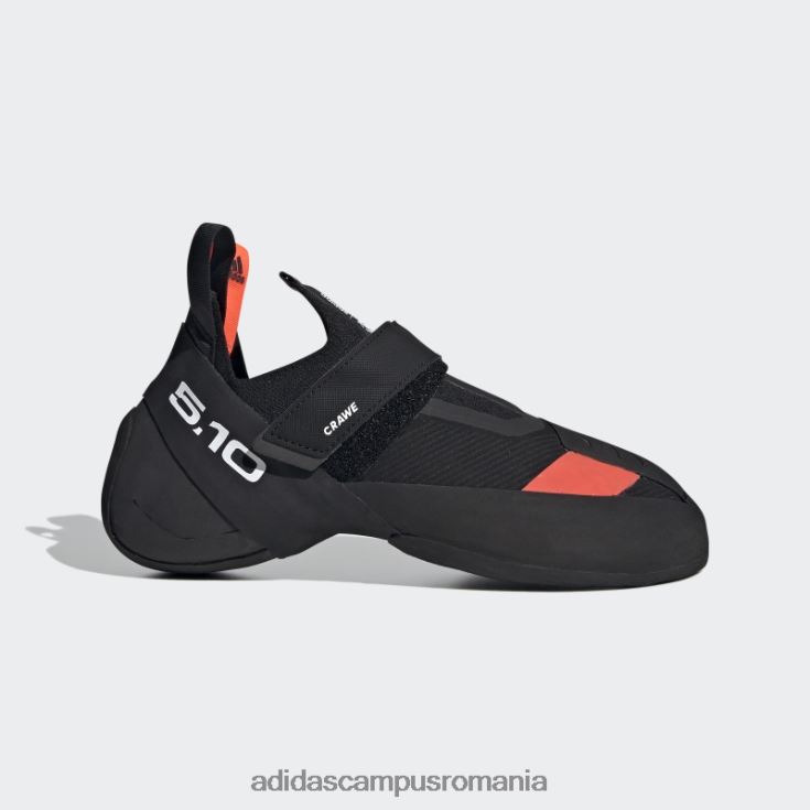 adidas campus romania cinci zece crawe pantofi de alpinism negri unisex negru/alb/rosu J266N24814