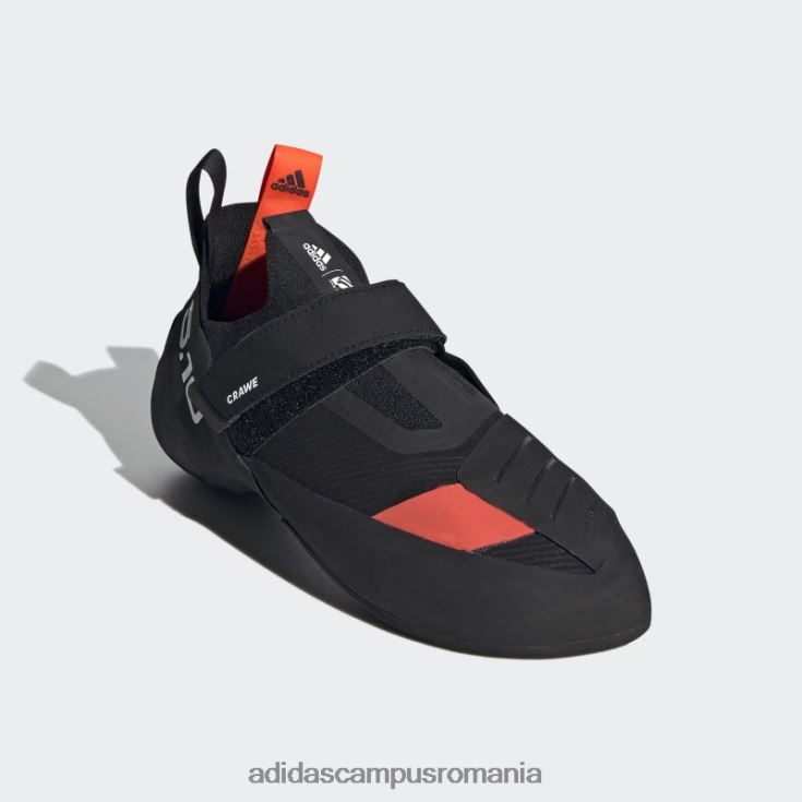 adidas campus romania cinci zece crawe pantofi de alpinism negri unisex negru/alb/rosu J266N24814