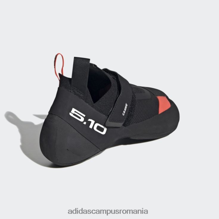 adidas campus romania cinci zece crawe pantofi de alpinism negri unisex negru/alb/rosu J266N24814