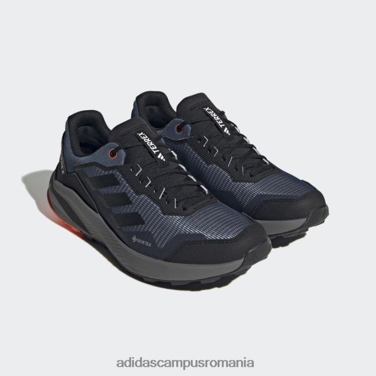 adidas campus romania pantofi de alergare pe trail din oțel terrex trail rider gore-tex unisex otel/negru/portocaliu J266N212299