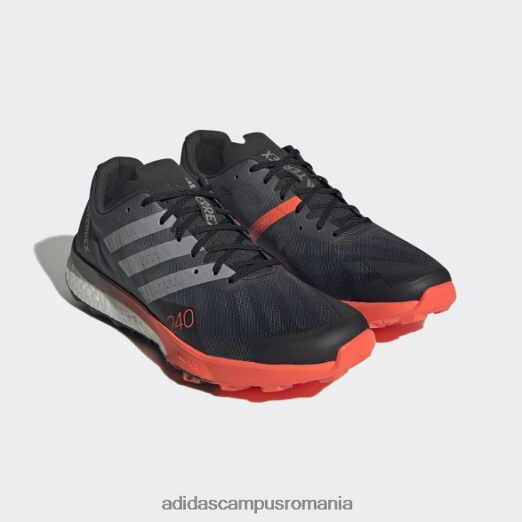 adidas campus romania pantofi de alergare terrex speed ultra negru unisex negru/argintiu/rosu J266N212578