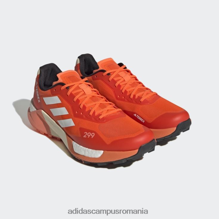 adidas campus romania pantofi de alergare ultra trail terrex agravic portocalii unisex portocaliu/alb/coral J266N212658