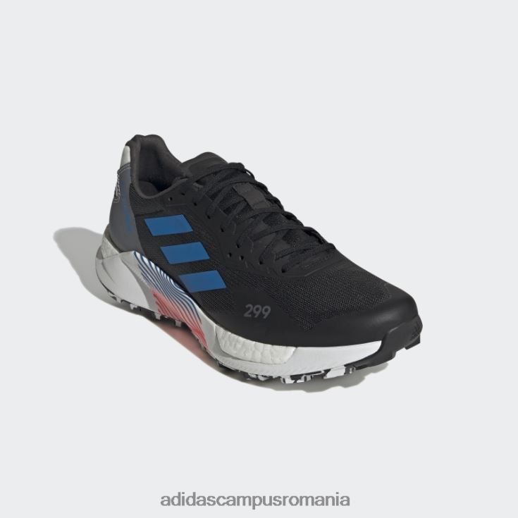 adidas campus romania pantofi negri terrex agravic ultra trail running unisex negru/albastru papură/alb J266N212917