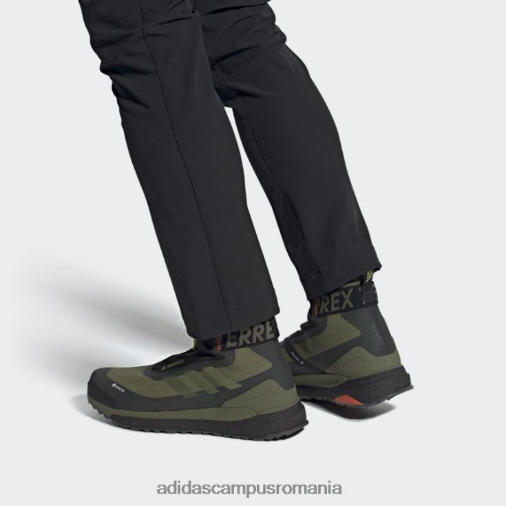 adidas campus romania terrex free hiker cold.rdy cizme de drumeție olive unisex măsline/portocale J266N212223