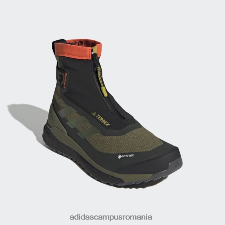 adidas campus romania terrex free hiker cold.rdy cizme de drumeție olive unisex măsline/portocale J266N212223