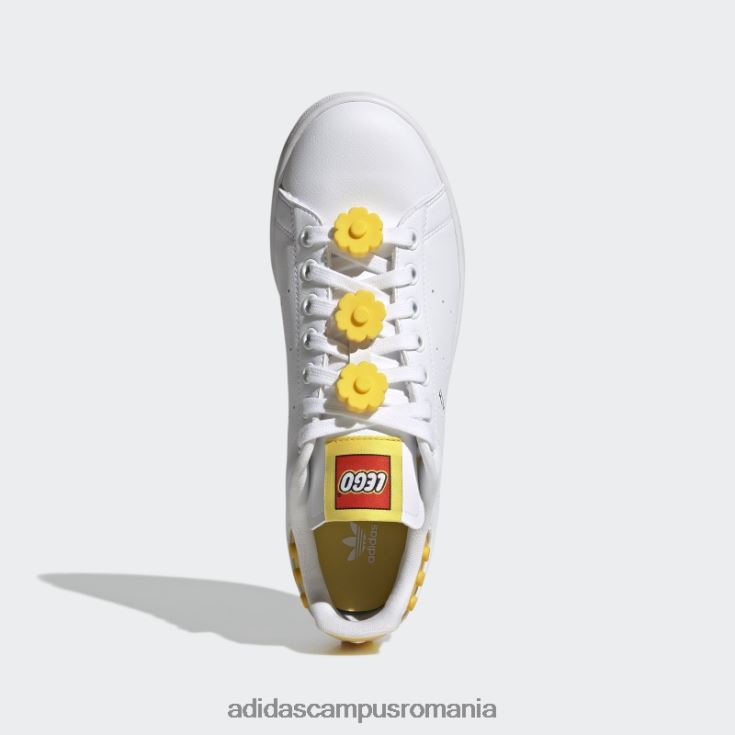 adidas campus romania alb stan smith x legomodă pantofi unisex alb/auriu metalic J266N23076