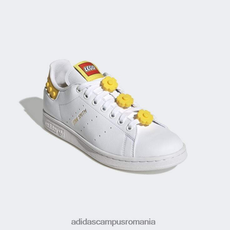 adidas campus romania alb stan smith x legomodă pantofi unisex alb/auriu metalic J266N23076
