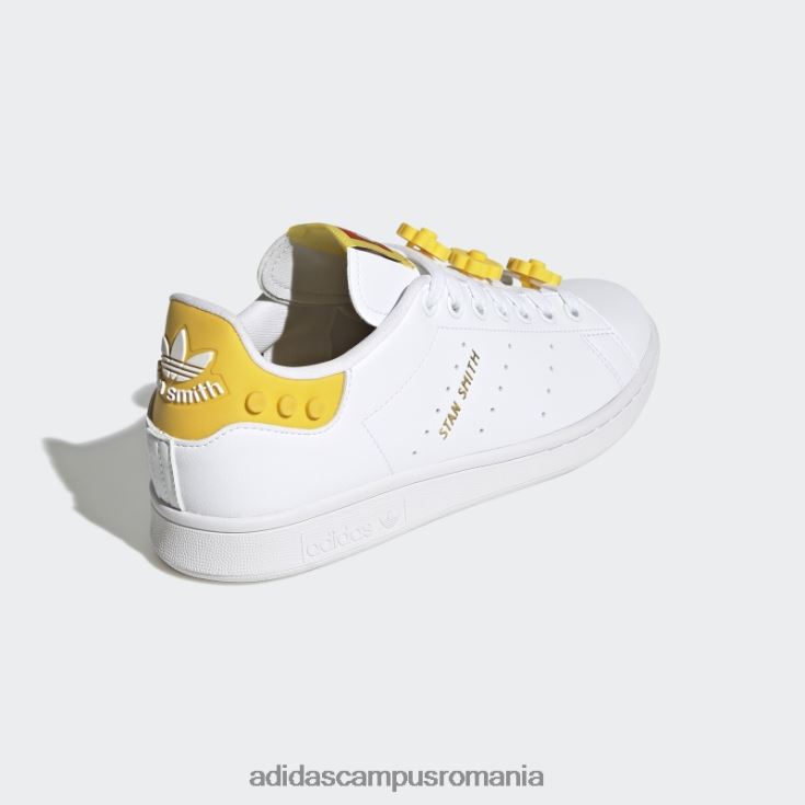 adidas campus romania alb stan smith x legomodă pantofi unisex alb/auriu metalic J266N23076