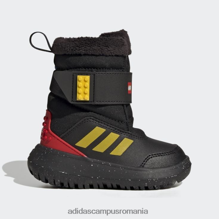 adidas campus romania cizme x lego winterplay black hot unisex negru/eqt galben/rosu J266N224915