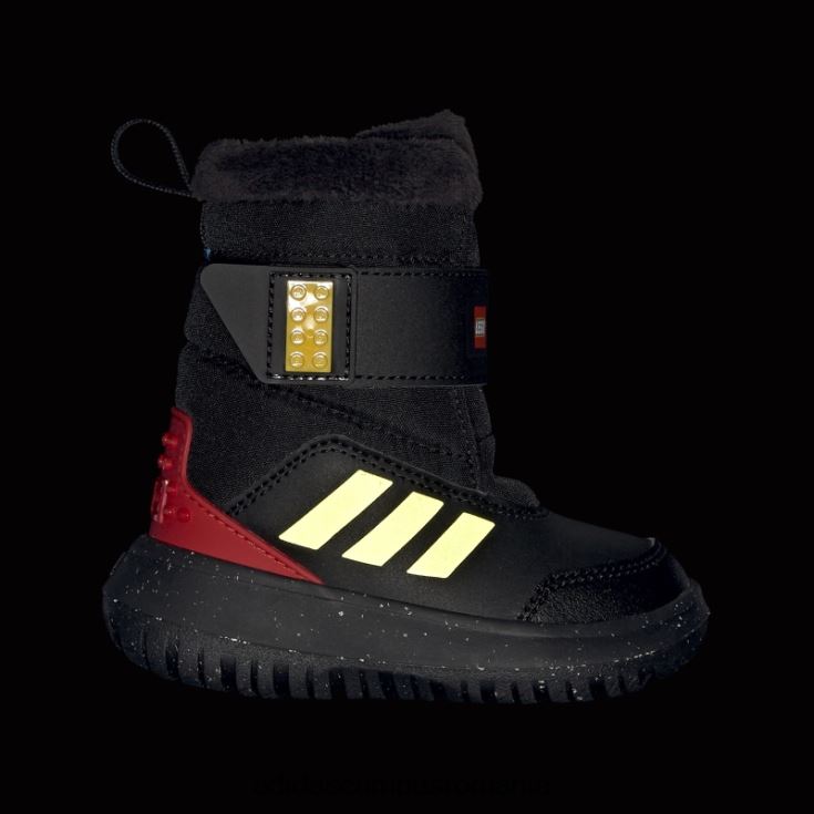 adidas campus romania cizme x lego winterplay black hot unisex negru/eqt galben/rosu J266N224915