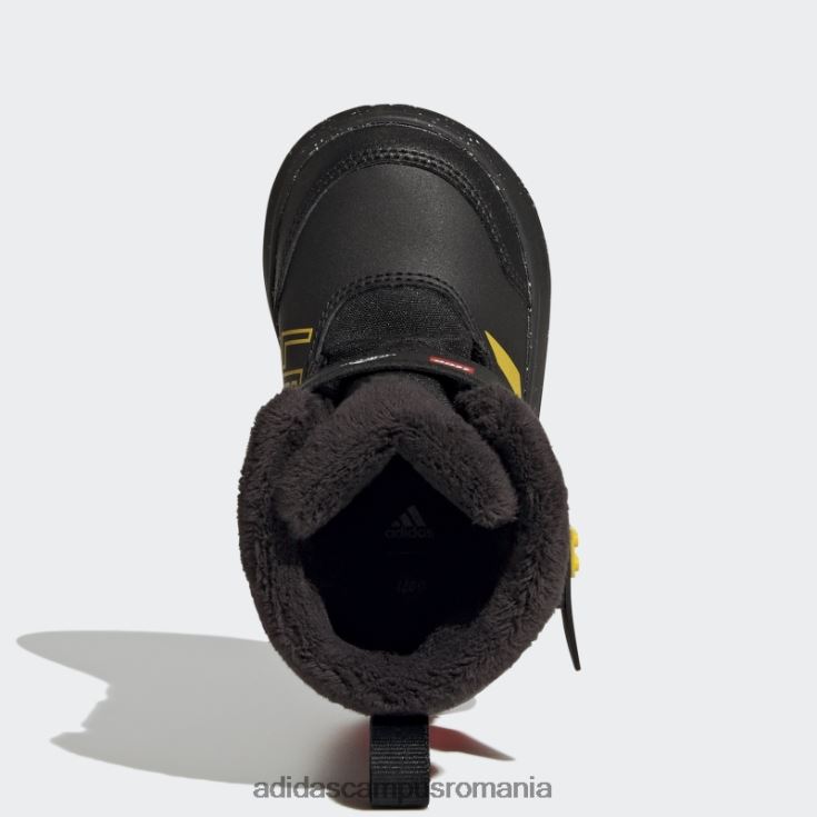 adidas campus romania cizme x lego winterplay black hot unisex negru/eqt galben/rosu J266N224915
