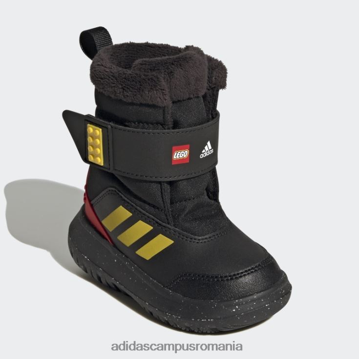 adidas campus romania cizme x lego winterplay black hot unisex negru/eqt galben/rosu J266N224915